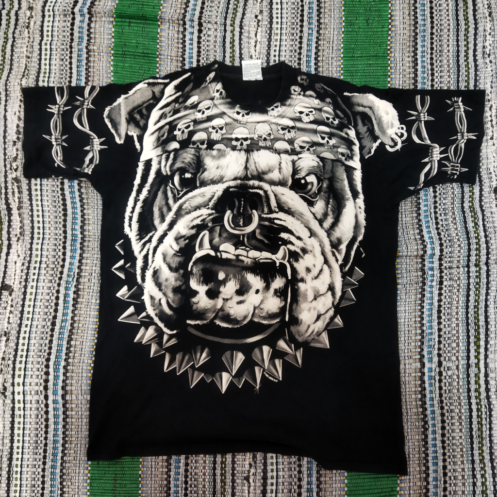 Vintage Liquid Blue Bull Dog T-Shirt