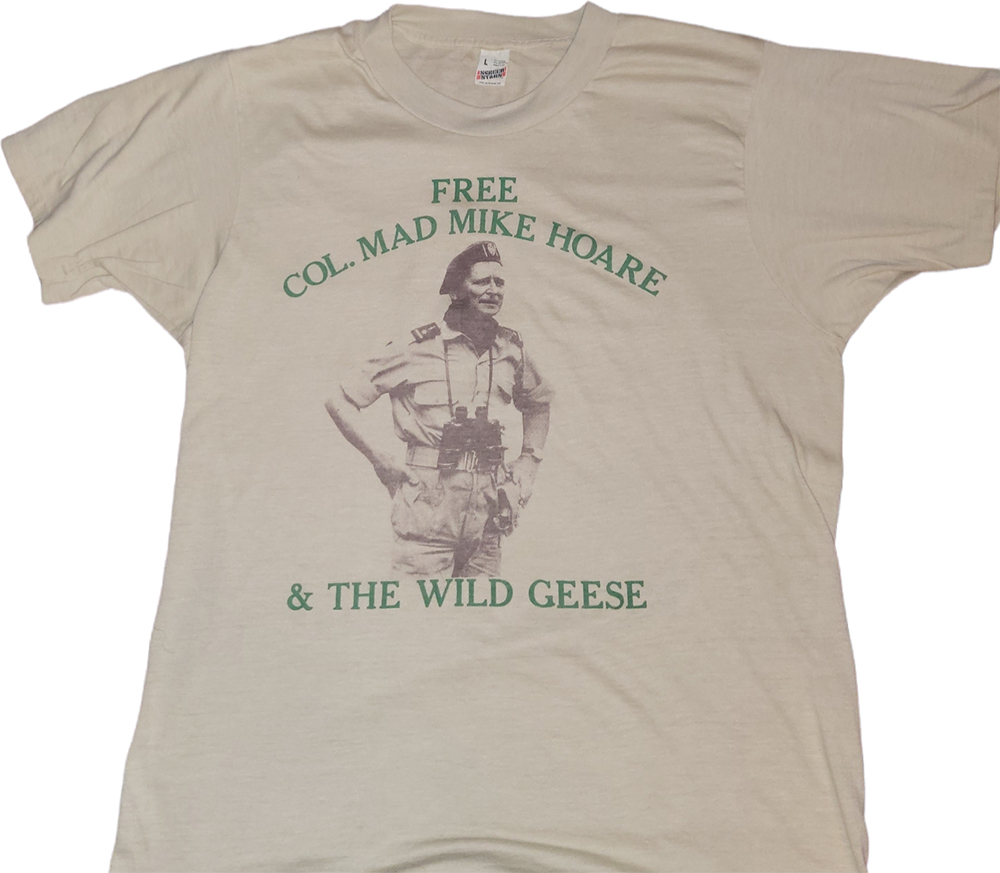 Vintage Col Mike Hoare and The Wild Geese Tee