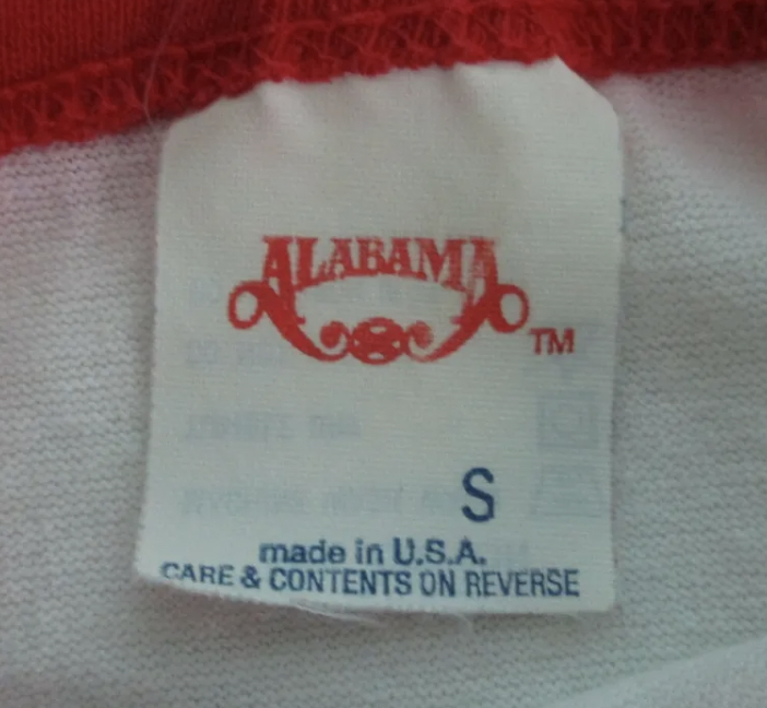 Alabama tag