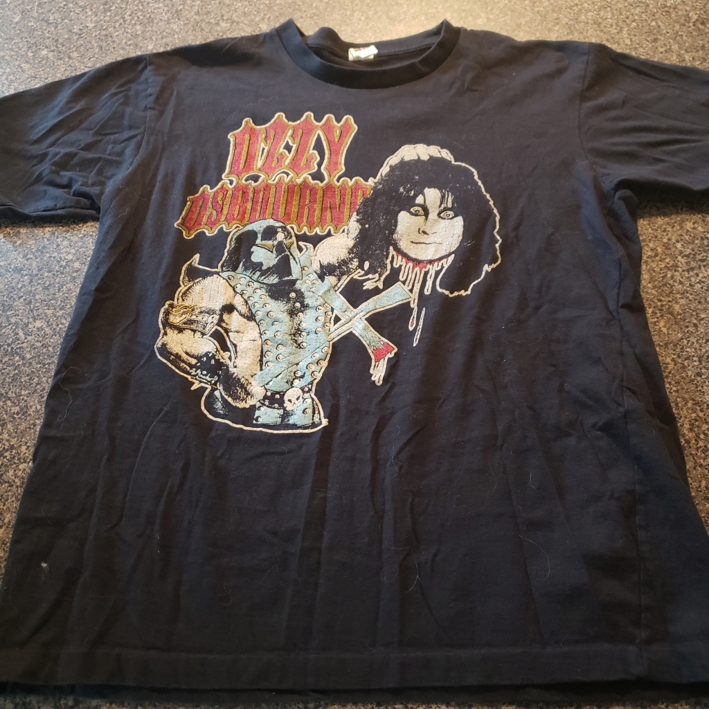 Vintage Ozzy Osbourne Severed Head T-Shirt Front