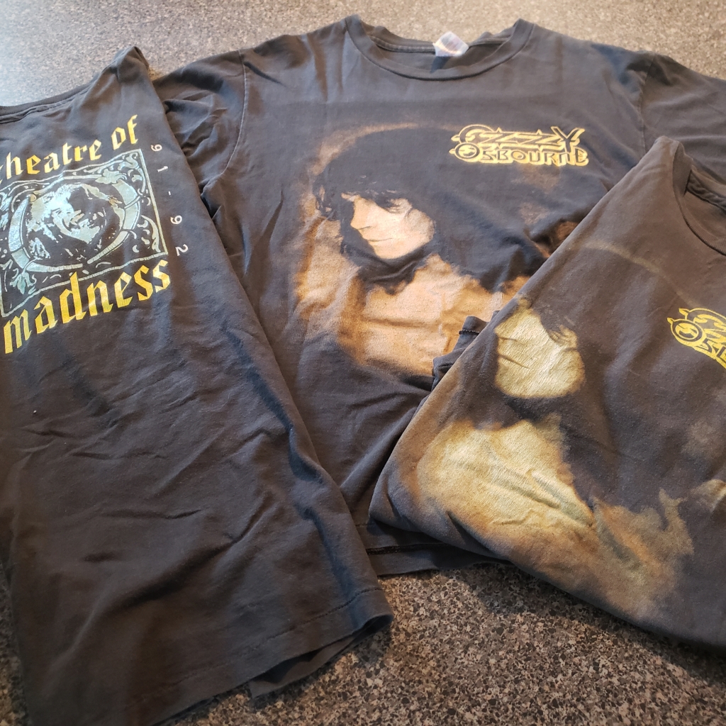 Vintage 1992 Ozzy Theatre of Madness T-Shirts