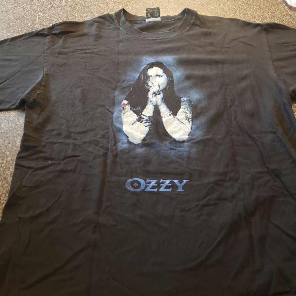 Vintage 1996 Ozzy Osbourne Retirement Sucks Tour T-Shirt front