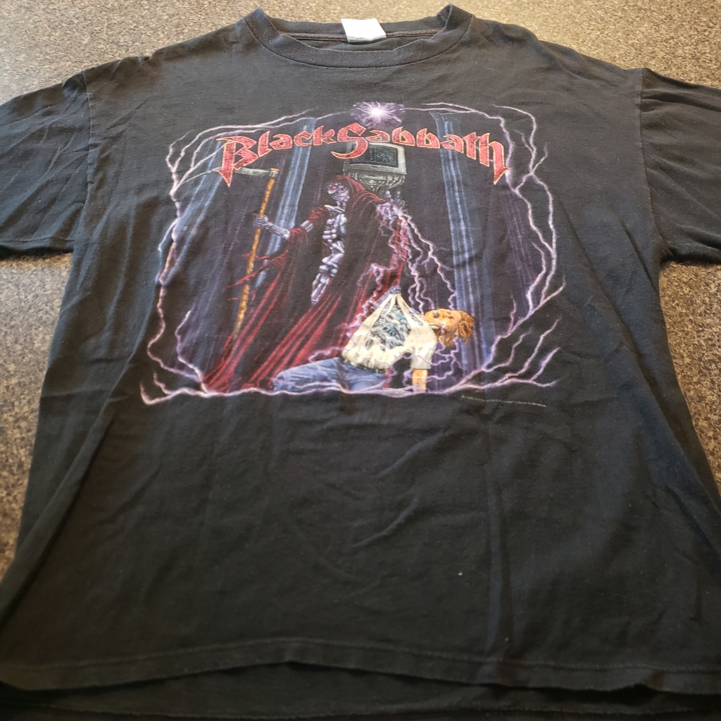 vintage black sabbath dehumanizer 1992 t-shirt front