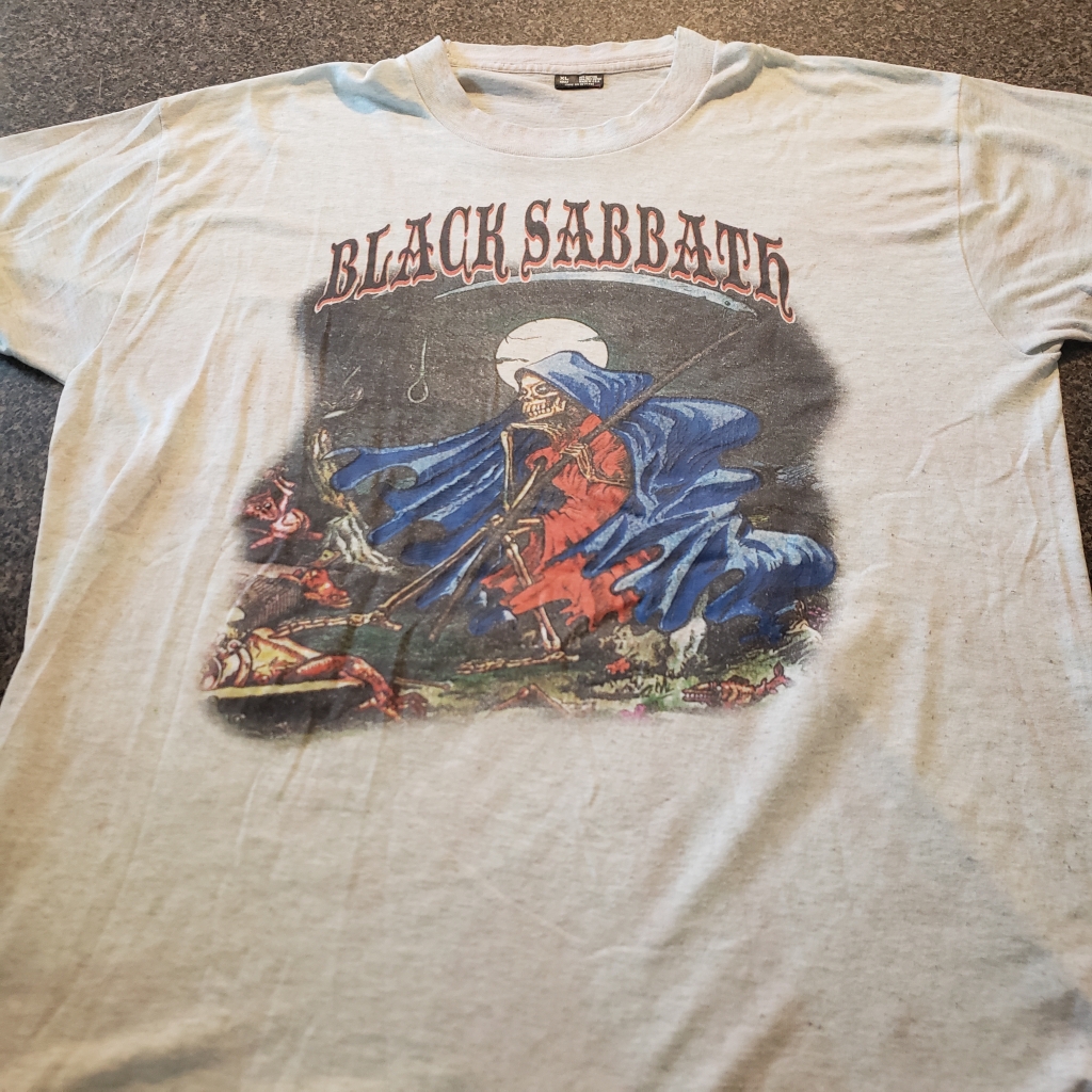 vintage black sabbath forbidden 1995 t-shirt front