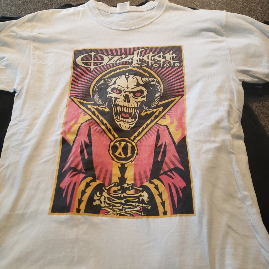 Vintage Ozzfest 2006 Tour T-Shirt Front