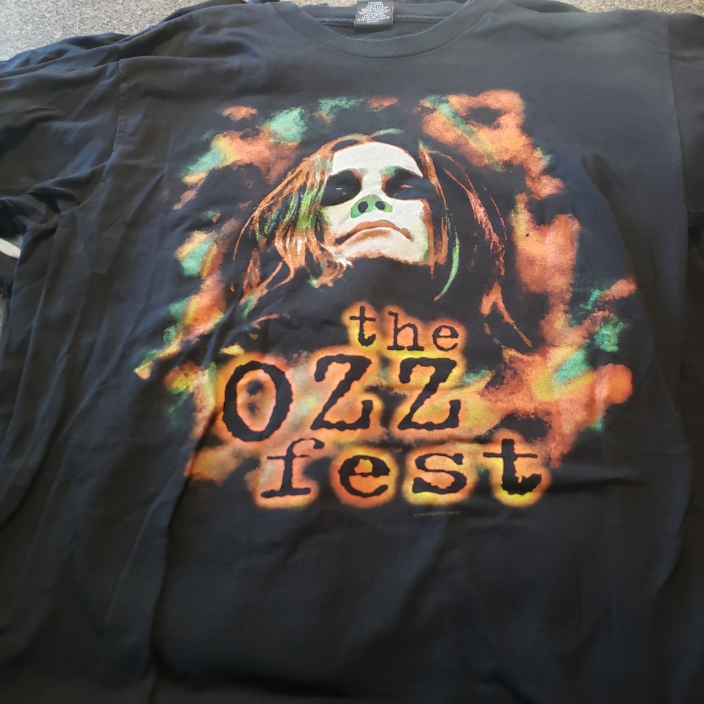 Vintage The Ozzfest 1996 T-Shirt Front