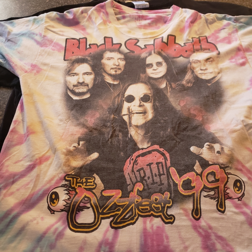Vintage Black Sabbath The Ozz Fest 1999 Front