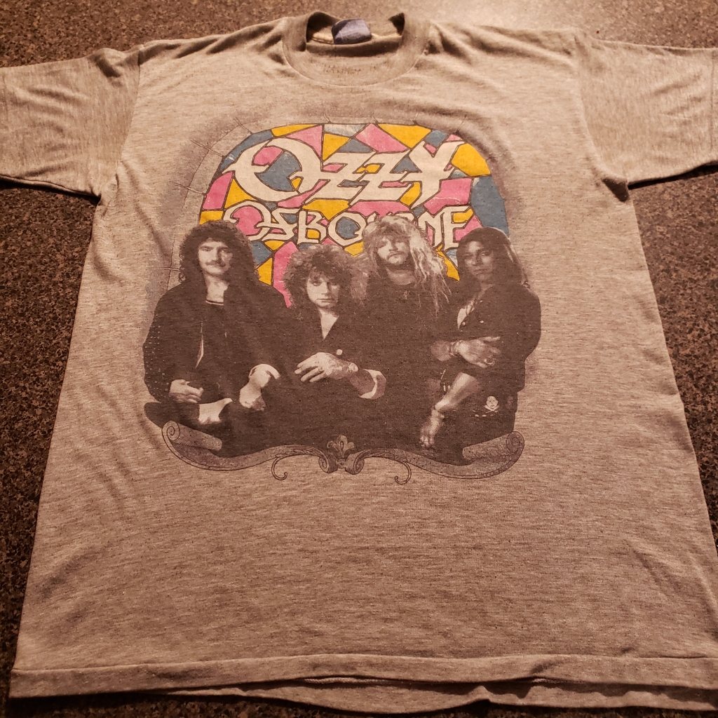 vintage No Rest for the Wicked tee OZZY, Zakk Wylde , Randy Castillo and Geezer Butler t-shirt
