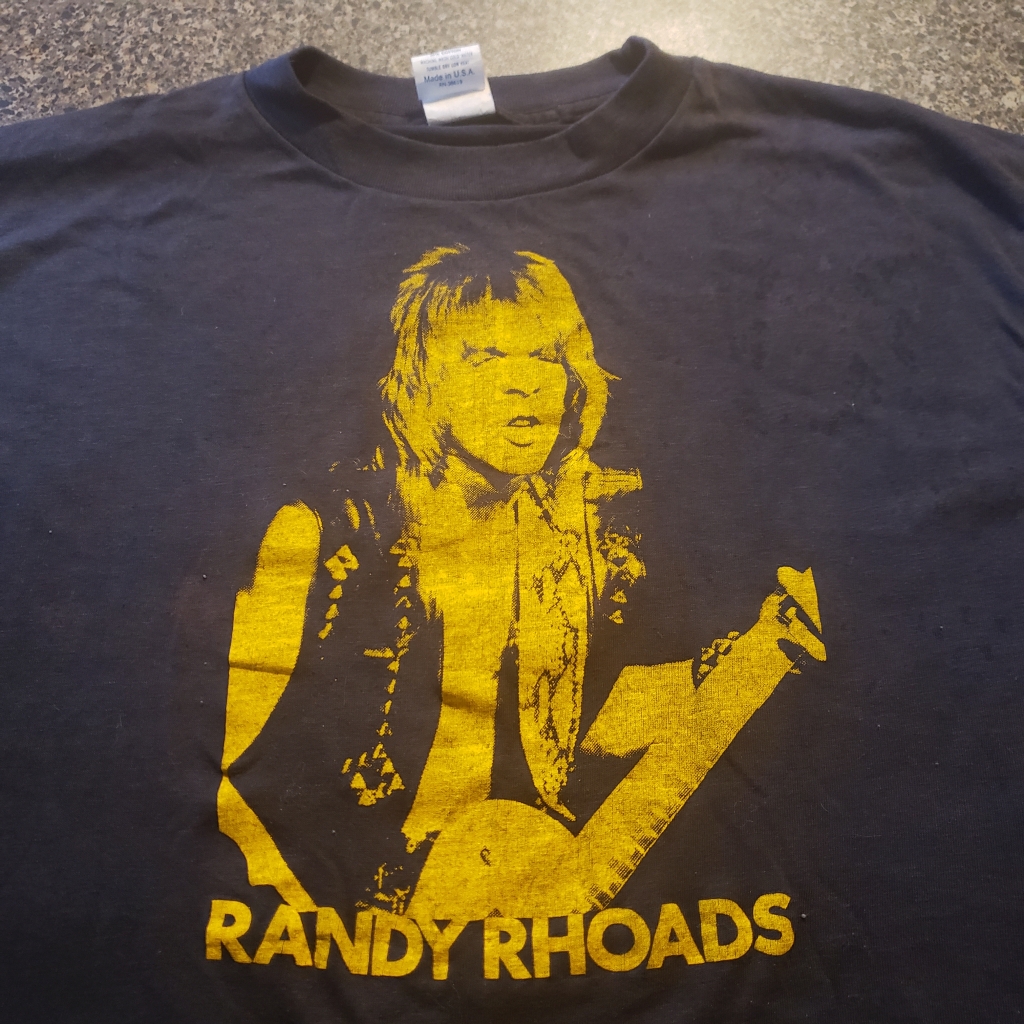vintage randy rhoads t-shirt