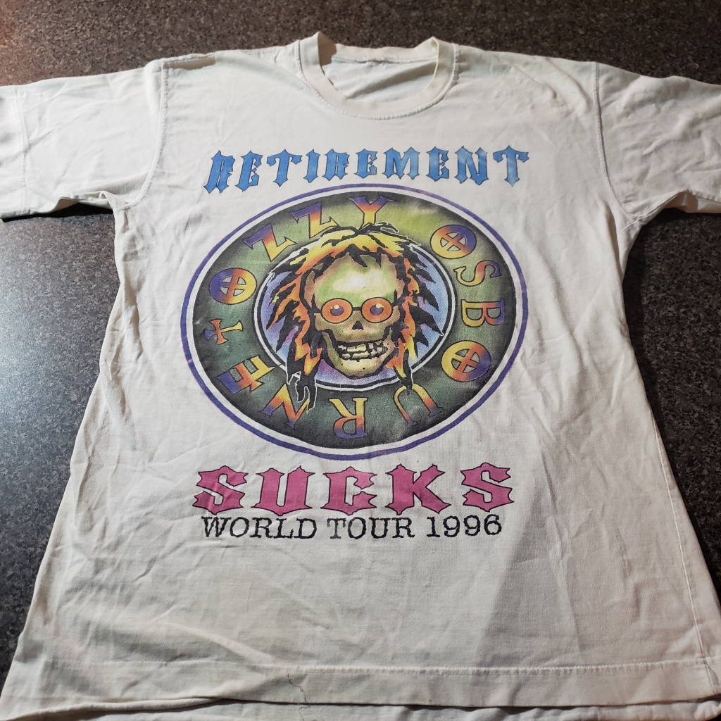 ozzy retirement sucks world tour 1996 front