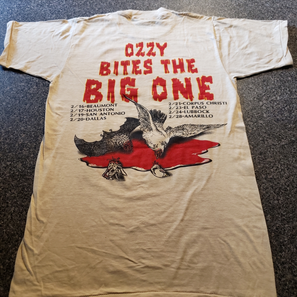 Vintage Ozzy Osbourne and Black Sabbath T-Shirt Collection
