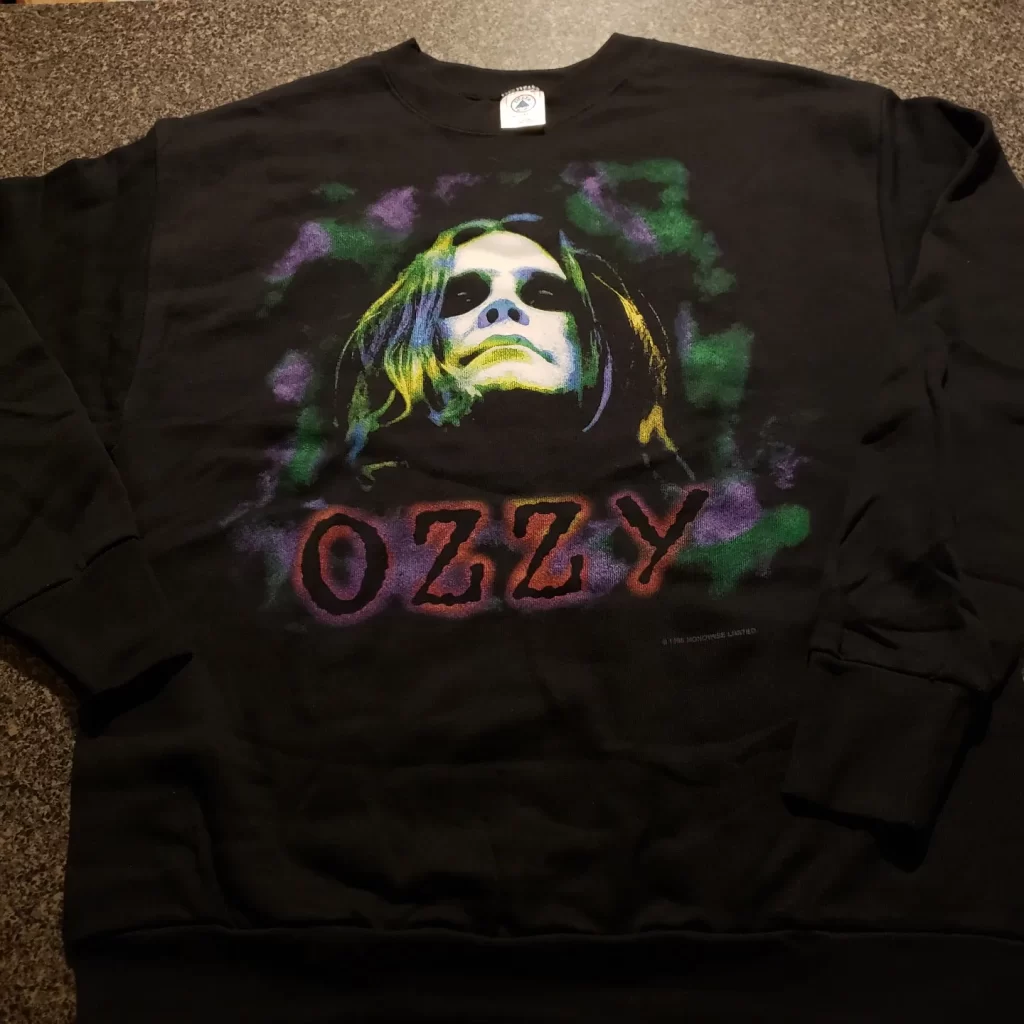 Vintage 1998 Ozzy Sweatshirt from Ozzfest