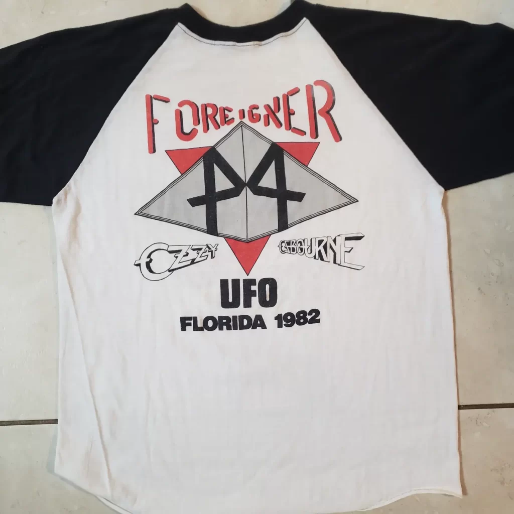 vintage rock superbowl jersey florida 1982