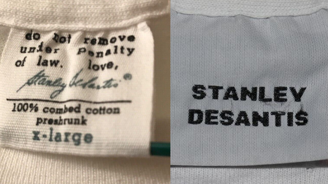 Vintage Stanley DeSantis Tag Guide T-Shirt
