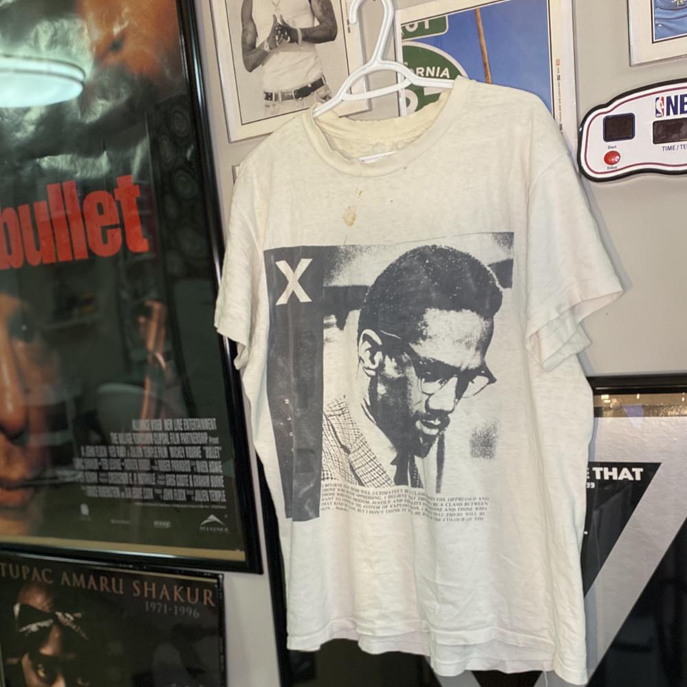 Vintage 1990s Malcolm X T-Shirt