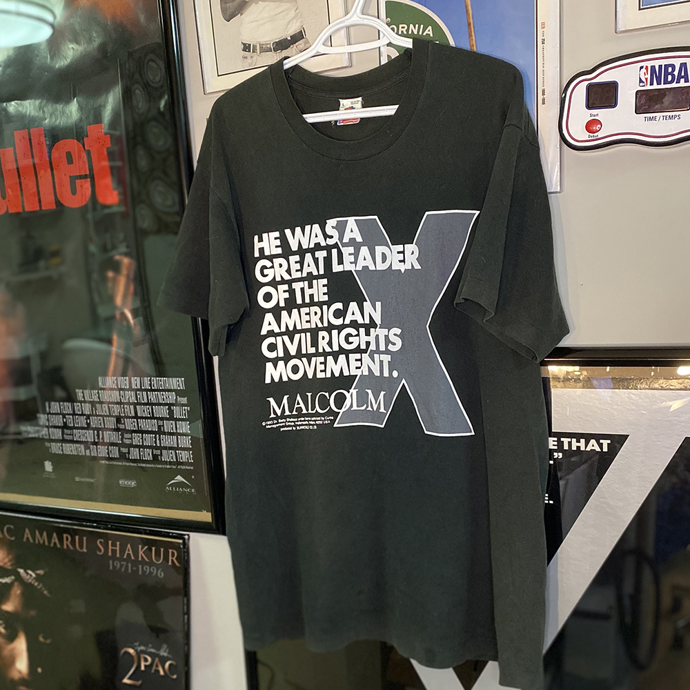 Vintage 1993 Malcolm X T-shirt Great Leader