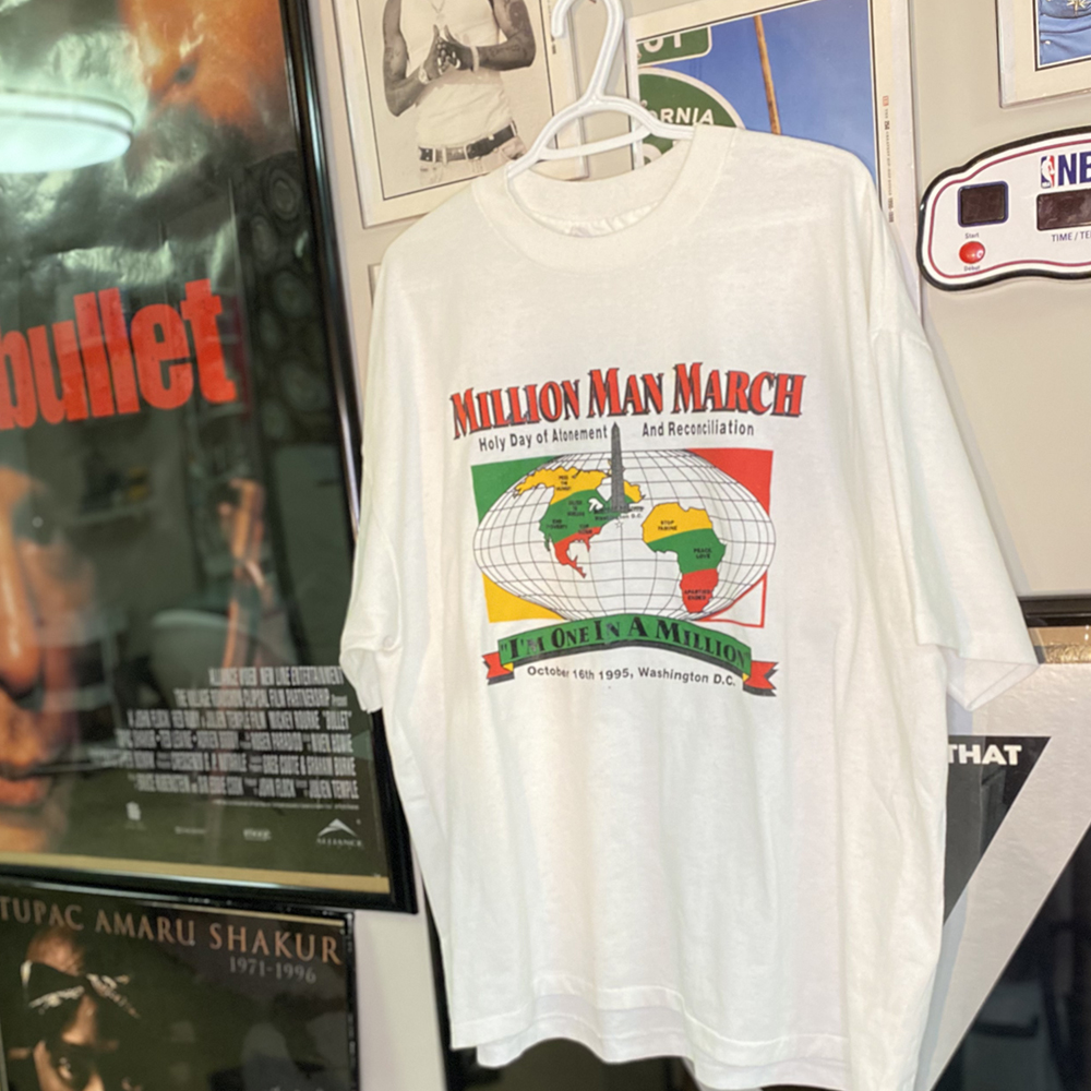 Vintage 1995 Million Man March  Washington D.C. T-shirt