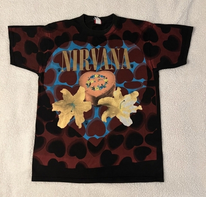 Vintage Nirvana Heart Shaped Box T-Shirt