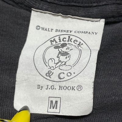 vintage walt disney mickey & co t-shirt tag