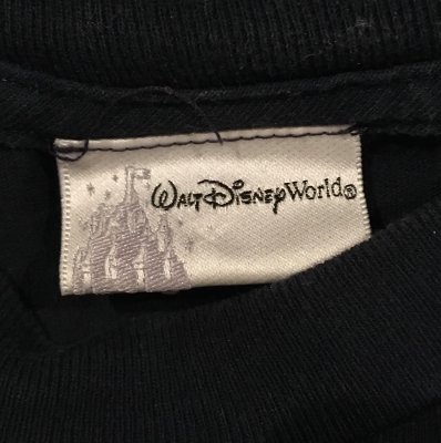 vintage walt disney world t-shirt tag 2nd incarnation