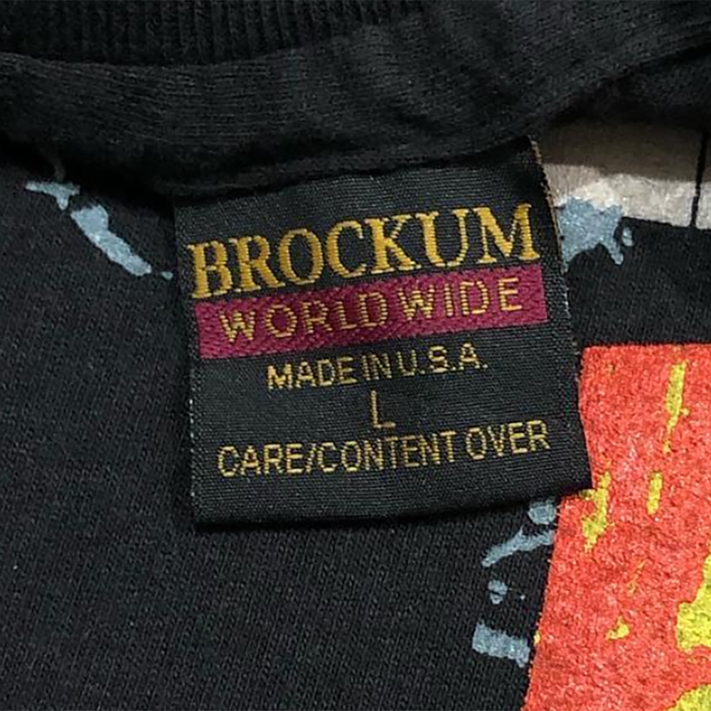 Fake Brockum World Wide T-Shirt Tag