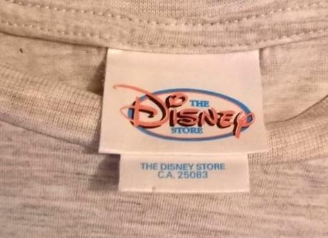 The Disney Store Double tag 2000s