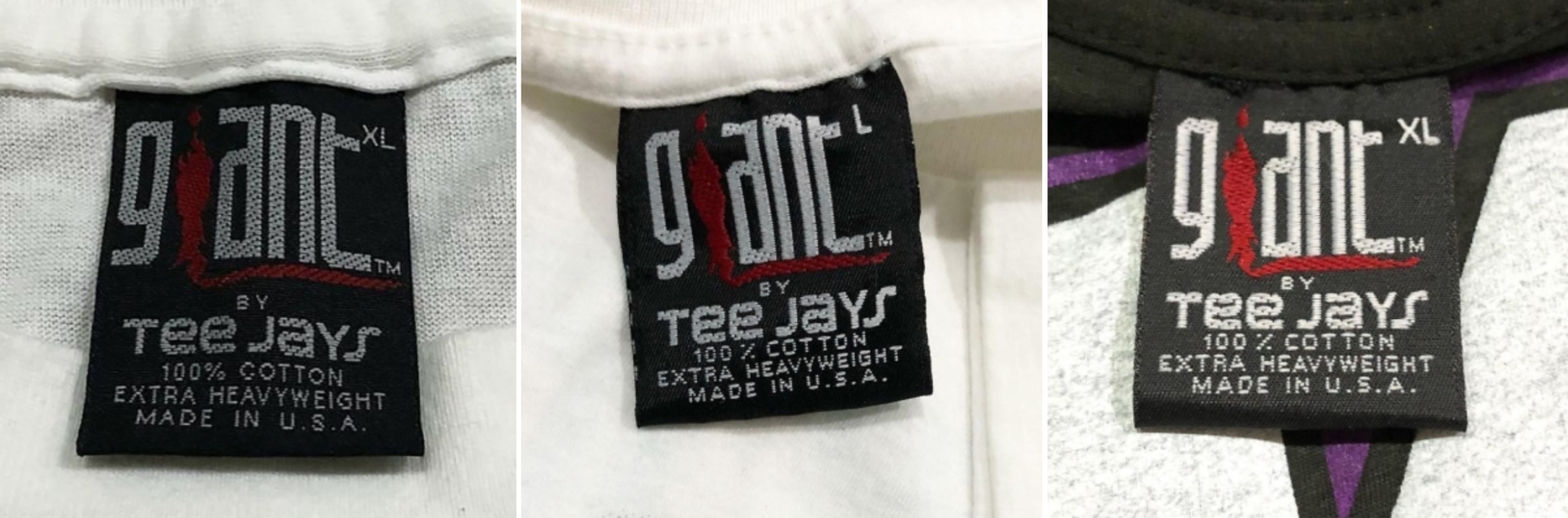 Fake Giant By Tee Jays T-Shirt Tags