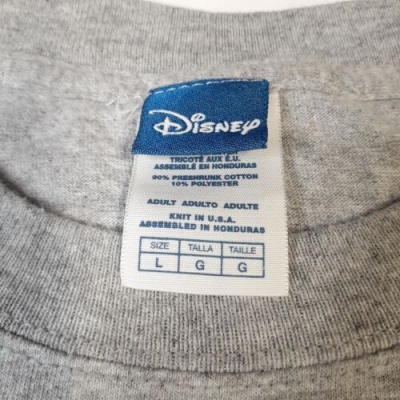 vintage disney blue t-shirt tag