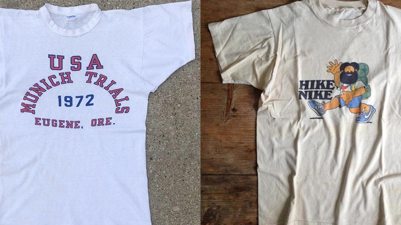 Rarest Expensive Vintage 1970s and Nike T-Shirts