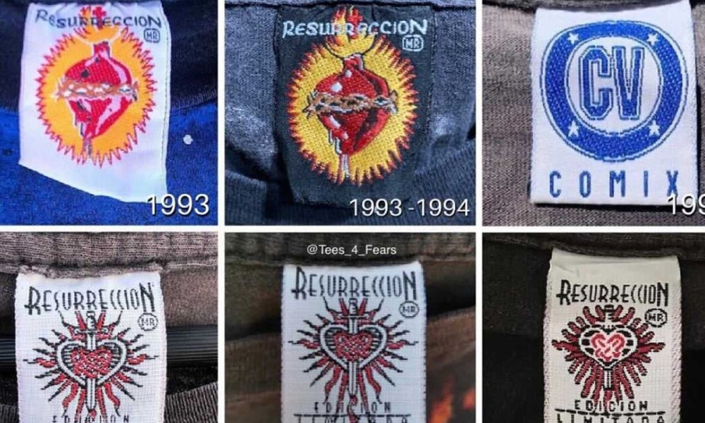 vintage resurreccion t-shirt history and tags