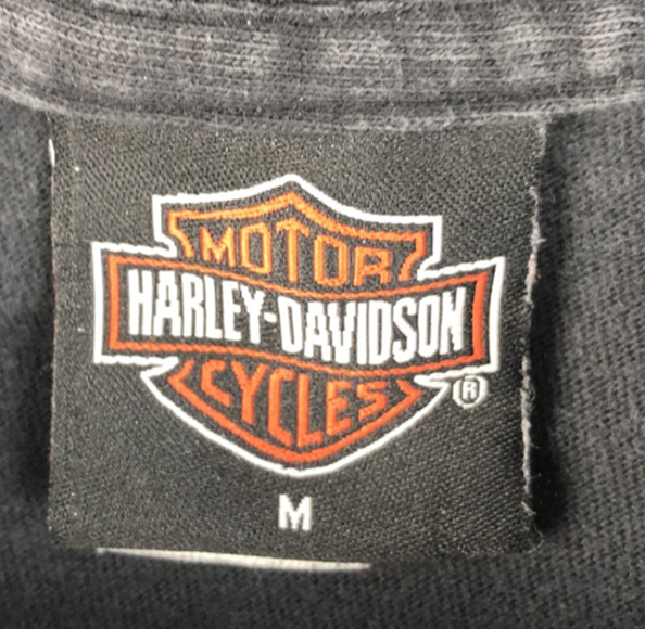 Real Harley Davidson Cycles T-Shirt Tag