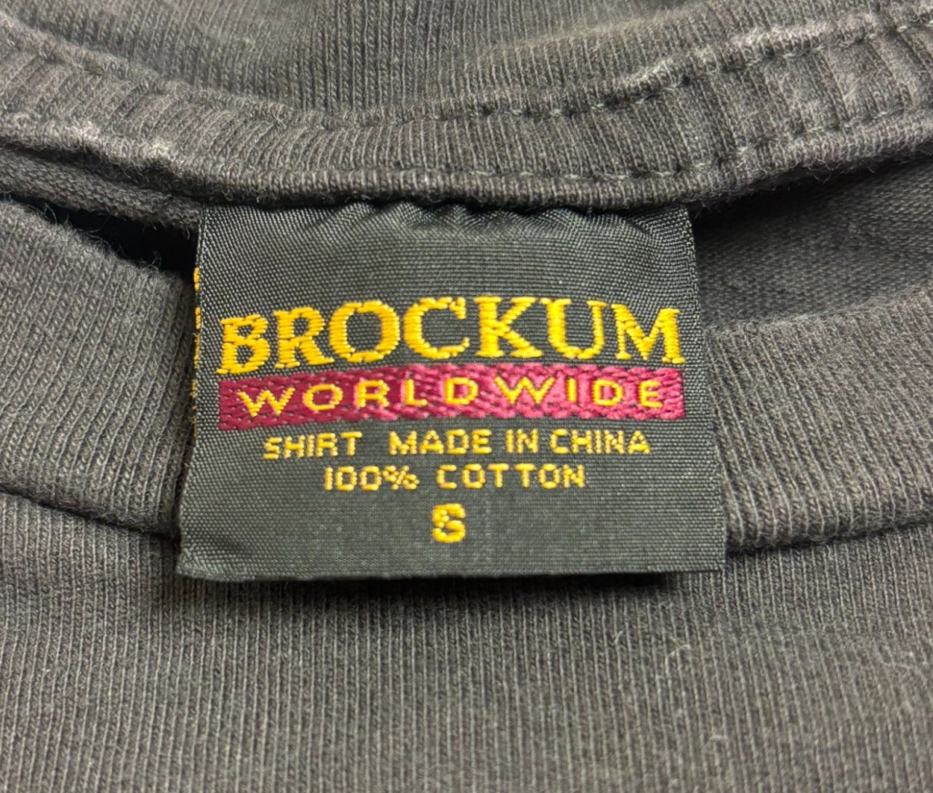 Fake Brockum Worldwide Made IN China tag