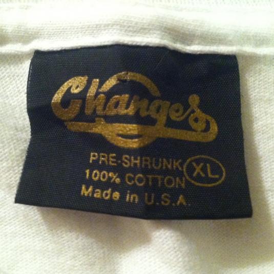 authentic changes t-shirt tag