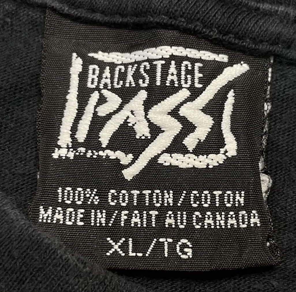real backstage pass t-shirt