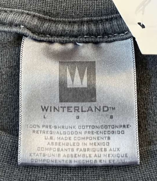 Fake Winterland vintage T-Shirt Tag