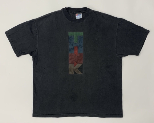 Vintage Think Skateboards Skate Tee XL Hanes Tag