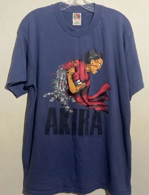 Vintage Akira T-Shirt 90s Tetsuo Vintage Anime Rare Size XL