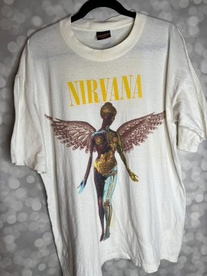 Vintage 1993 Nirvana In Utero Brockum T-Shirt