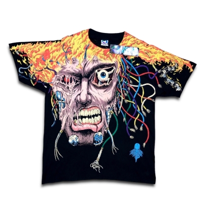 Deadstock Vintage Liquid Blue Overload Weapon X T Shirt XL