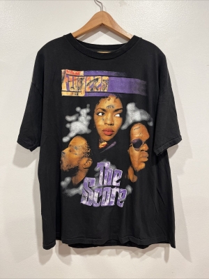 Vintage The Fugees The Score Tour 1996 T-Shirt Vintage