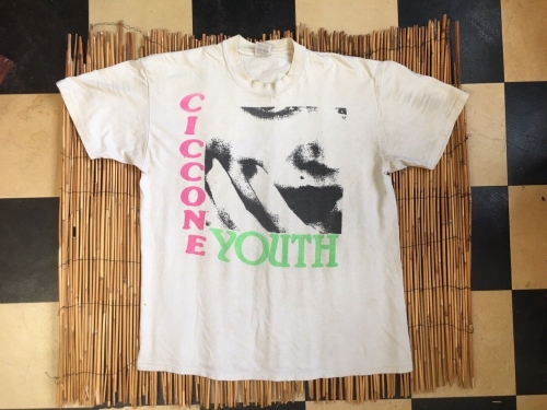 Vintage Sonic Youth T-shirt Ciccone Youth Size XL Made in USA Sold As-Is!