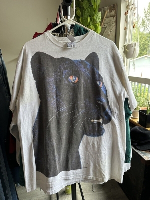 Vintage 1994 NFA Grateful Dead Panther Band Tee Size XL