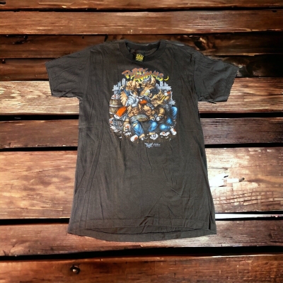 Vintage 1987 3D Emblem T-Shirt Party Animals Harley Davidson