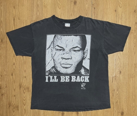 Vintage Free Mike Tyson I’ll Be Back T-shirt Single Stitch Rap Tee USA Men’s XL