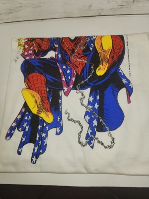Vintage 1991 New/never Worn Wizard Magazine # 1 Spiderman T Shirt