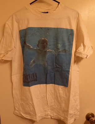 Vintage Nirvana Nevermind t-shirt XL (Giant tag) 1990s