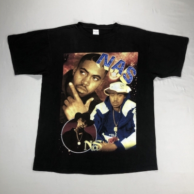 Vintage Nas Street Dreams T-Shirt Bay Club T-Shirt