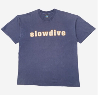 Vintage Slowdive 1993 Souvlaki Tour T-Shirt Xl Shoegaze