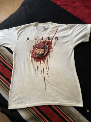 Vintage Alien Movie Chestburster 1979 T-Shirt