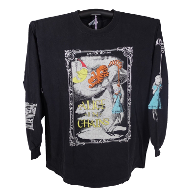 Vintage 1992 Alice In Chains In Wonderland 1992 Long Sleeve T-Shirt